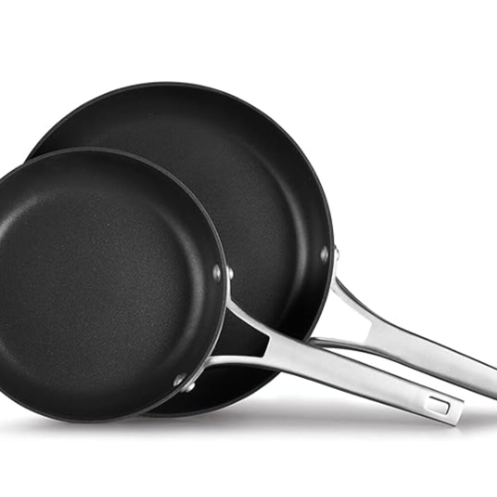 Calphalon Premier Hard-Anodized Nonstick Frying Pan Set
